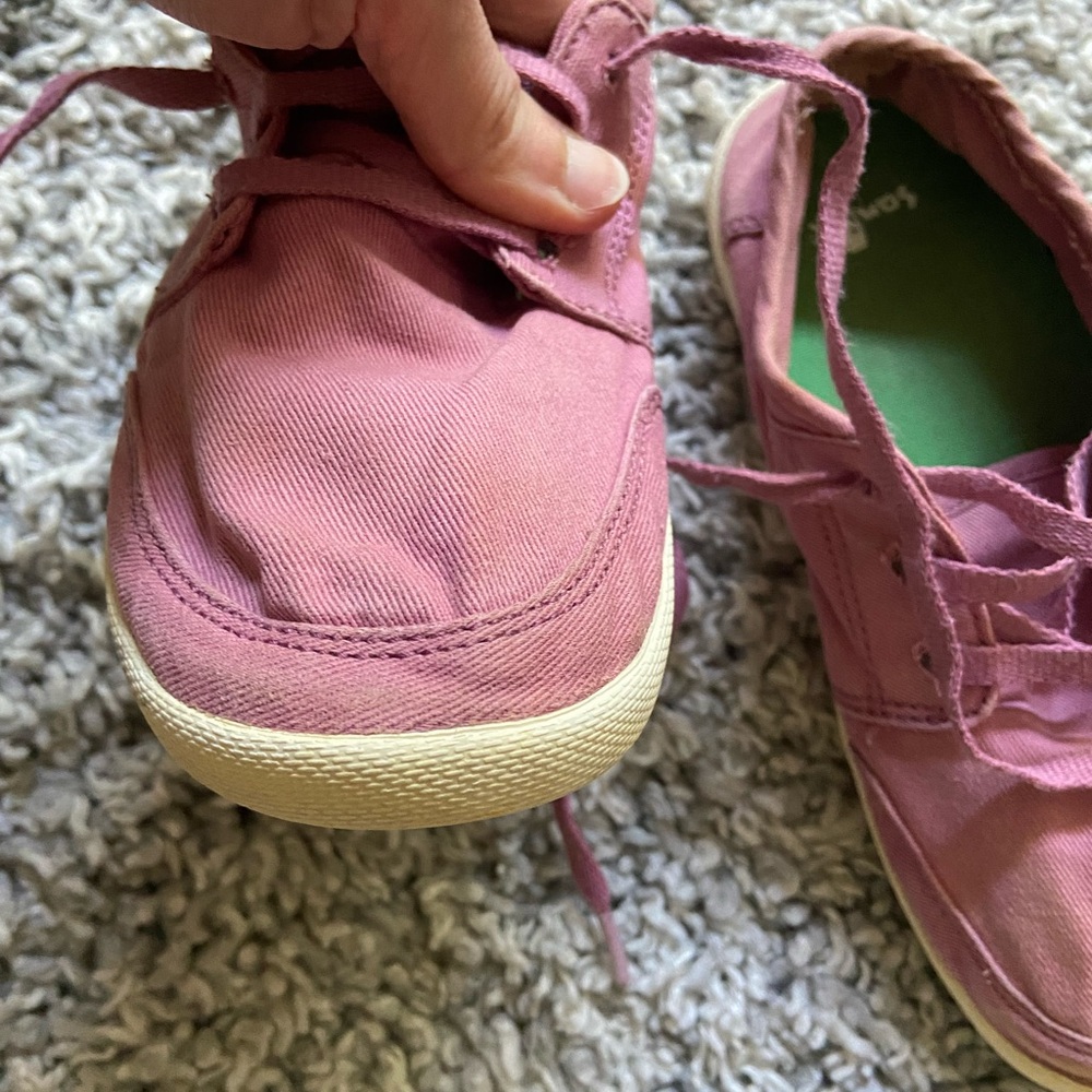 Sanuk Unisex-Child Lil Vagabond Lace Sneaker size 2 - Picture 4 of 12